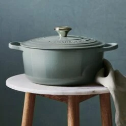 Le Creuset Signature Cast Iron 9-quart Sea Salt Round Dutch Oven -Zwilling Shop 4 eecceec2 79dc 46dd b0c2 9efcc2742cc8