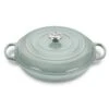 Le Creuset Signature Cast Iron 5-quart Sea Salt Braiser -Zwilling Shop 5 quartSeaSaltBraiser
