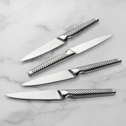 Global 4 Piece Serrated Steak Knife Set -Zwilling Shop 50275