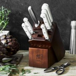 Zwilling Pro Le Blanc 7" Hollow Edge Santoku Knife -Zwilling Shop 50497 2327cecd deb6 4ca3 8862 23baa2ca203d