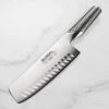 Global 7" Hollow Edge Nakiri Knife