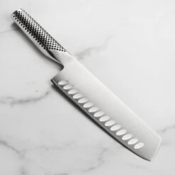 Global 7" Hollow Edge Nakiri Knife -Zwilling Shop 50545