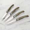 Opinel 4 Piece Birchwood Handle Steak Knife Set -Zwilling Shop 50799