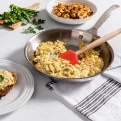 Le Creuset Stainless Steel 8" Skillet -Zwilling Shop 51147