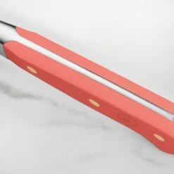 Wusthof Classic 7" Coral Peach Hollow Edge Santoku Knife -Zwilling Shop 52653