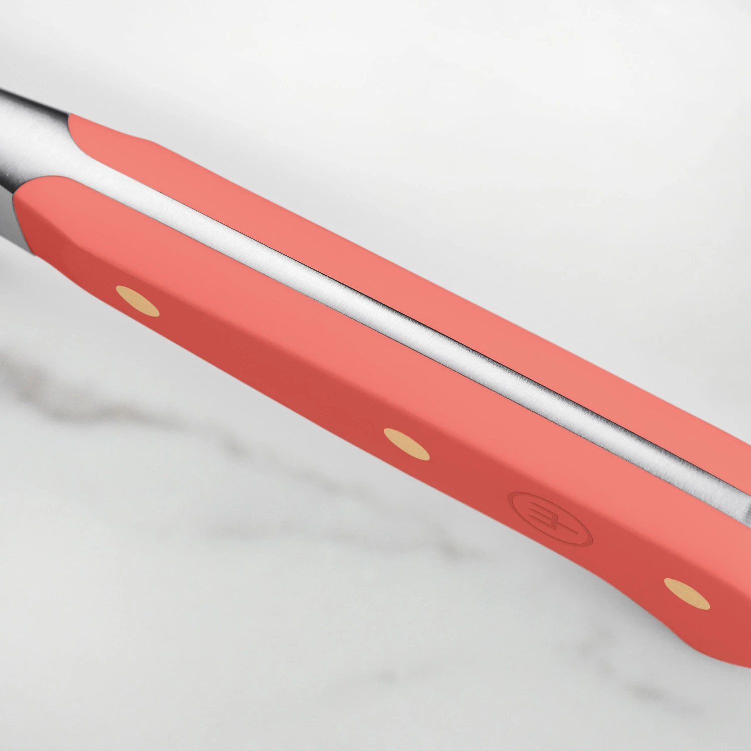 Wusthof Classic 5" Coral Peach Serrated Utility Knife 5 Wusthof Classic 5" Coral Peach Serrated Utility Knife - Image 3
