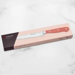 Wusthof Classic 6" Coral Peach Utility Knife -Zwilling Shop 52696