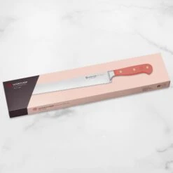 Wusthof Classic 9" Coral Peach Double Serrated Bread Knife -Zwilling Shop 52730