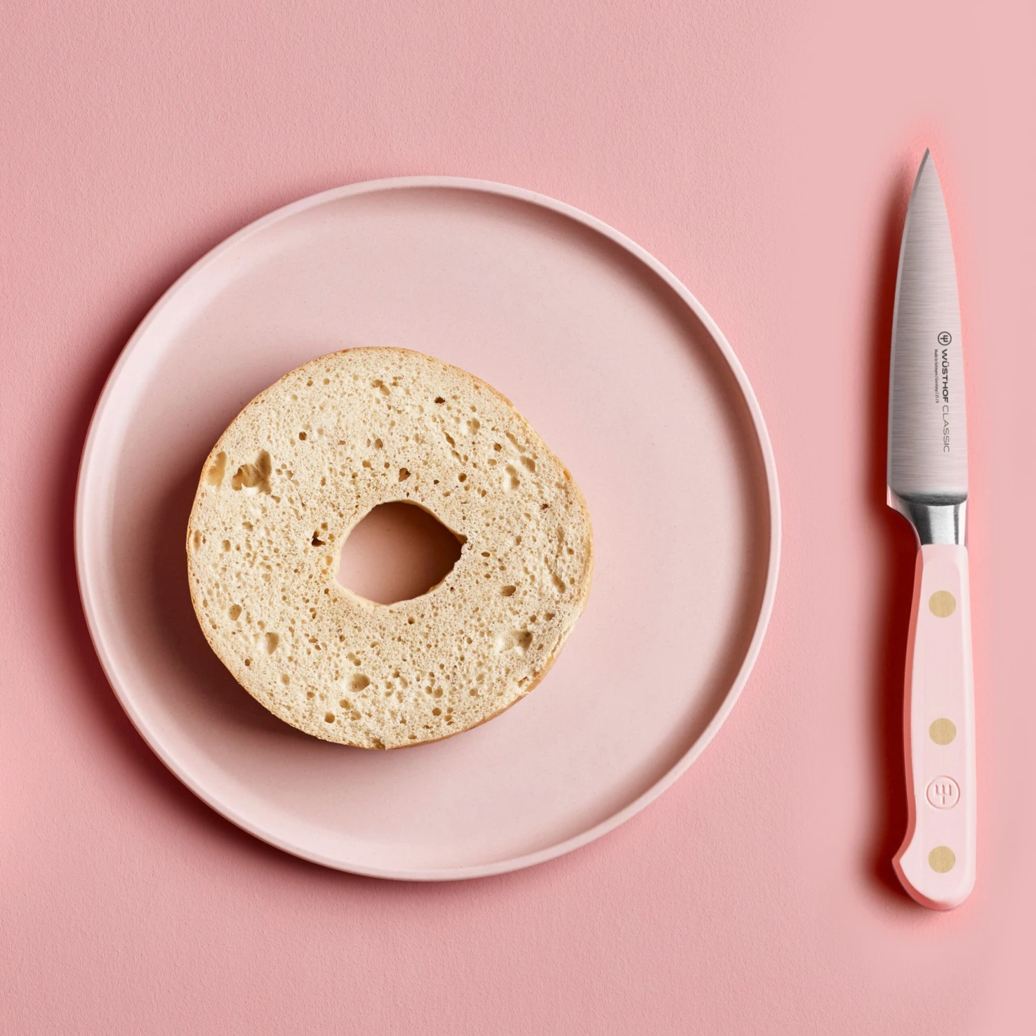 Wusthof Classic 3.5" Pink Himalayan Salt Paring Knife 7 Wusthof Classic 3.5" Pink Himalayan Salt Paring Knife - Image 5