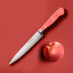 Wusthof Classic 6" Coral Peach Utility Knife -Zwilling Shop 52746