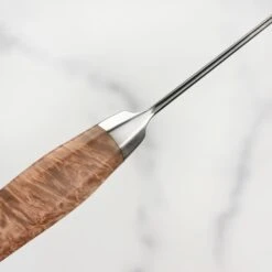 Steelport Carbon Steel 10" Bread Knife With Oregon Maple Magnetic Sheath 24 Steelport Carbon Steel 10" Bread Knife With Oregon Maple Magnetic Sheath -Zwilling Shop 55061