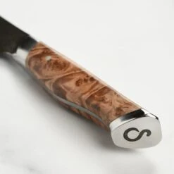 Steelport Carbon Steel 4" Paring Knife With Oregon Maple Magnetic Sheath -Zwilling Shop 55115