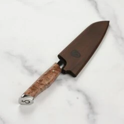 Steelport Carbon Steel 4" Paring Knife With Oregon Maple Magnetic Sheath -Zwilling Shop 55119