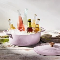 Le Creuset Signature Cast Iron 8-quart Shallot Oval Dutch Oven With Copper Knob -Zwilling Shop 55402 a2856a24 502c 4ba4 af10 0576effac4e5