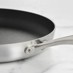 Scanpan CX+ 12.5" Stainless Steel Nonstick Fry Pan With Lid -Zwilling Shop 55793