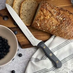Messermeister Custom Micarta 8" Offset Bread Knife -Zwilling Shop 55937