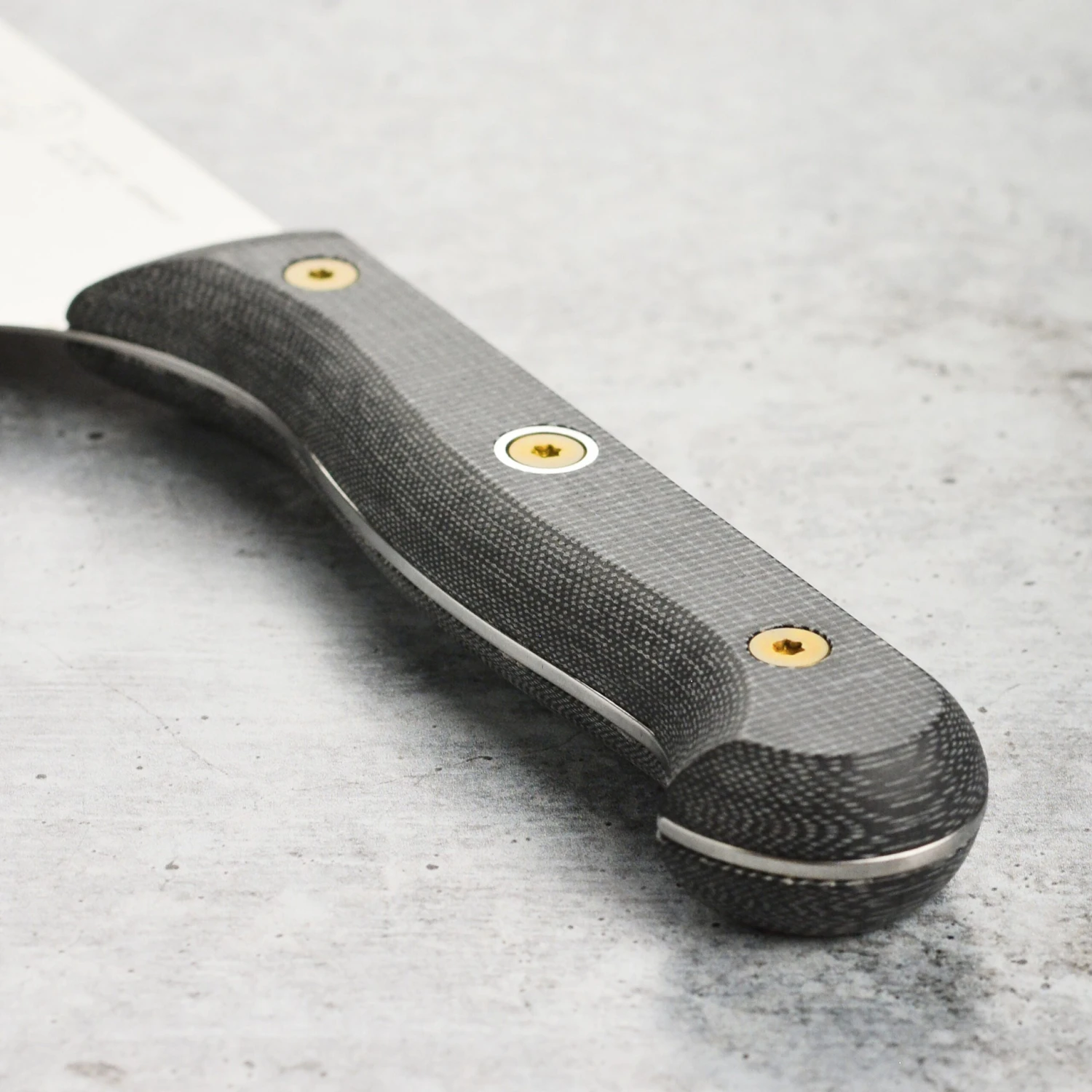 Messermeister Custom Micarta 7" Hollow Edge Santoku Knife 4 Messermeister Custom Micarta 7" Hollow Edge Santoku Knife - Image 2