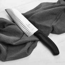 Victorinox Swiss Classic 7" Hollow Edge Santoku Knife -Zwilling Shop 56991