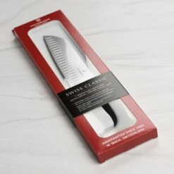 Victorinox Swiss Classic 7" Hollow Edge Santoku Knife -Zwilling Shop 56992