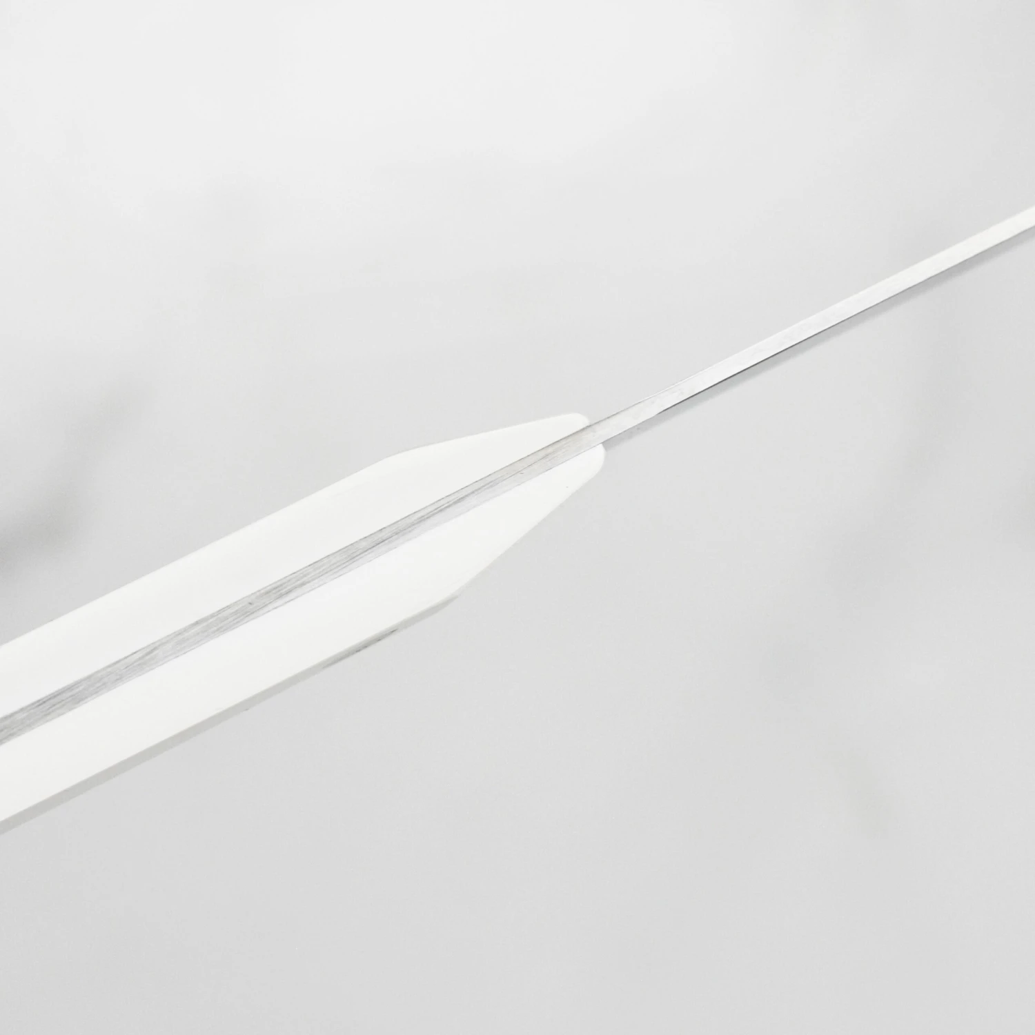 Wusthof Gourmet 5" Hollow Edge Santoku Knife, White Handle 5 Wusthof Gourmet 5" Hollow Edge Santoku Knife, White Handle - Image 3