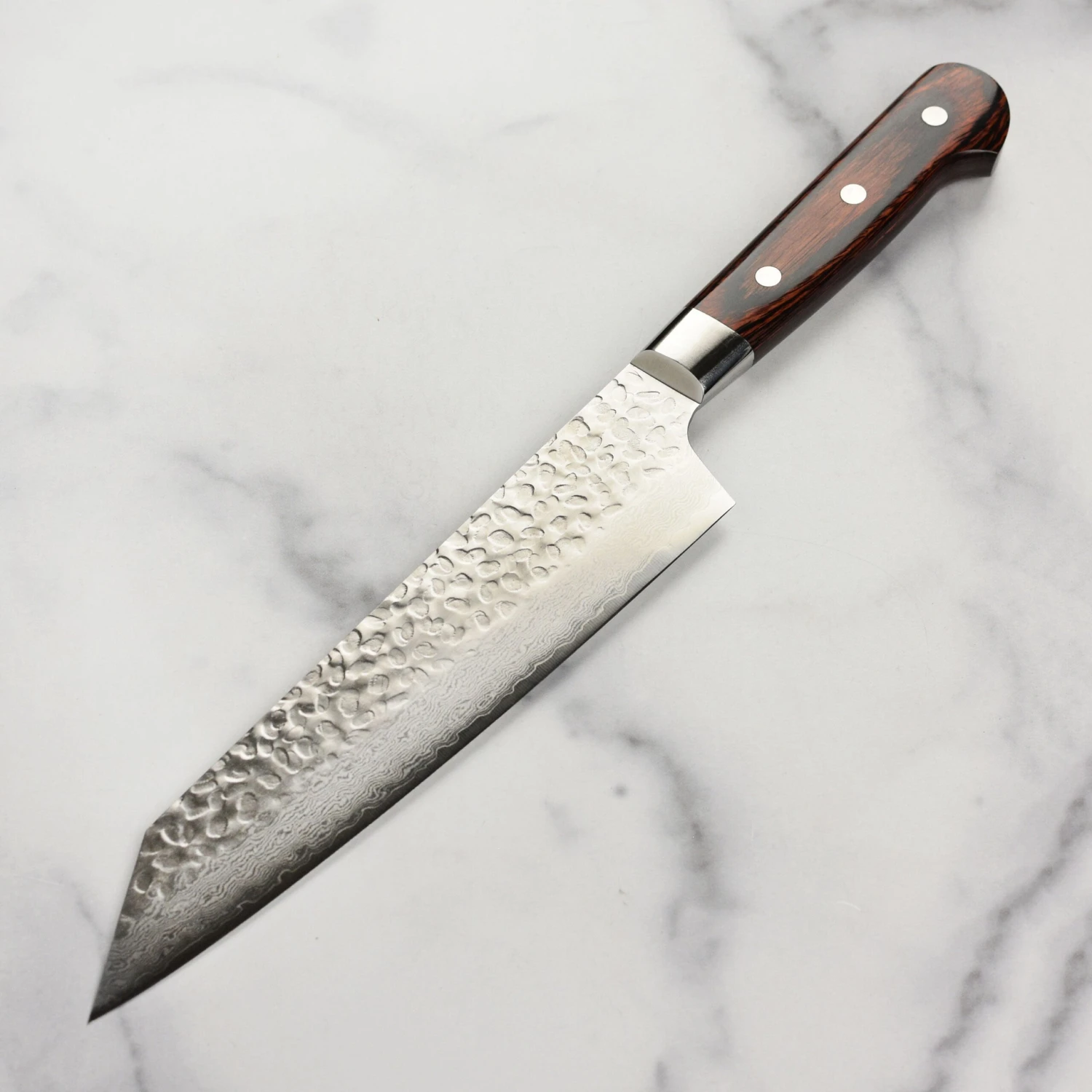 Takayuki Hammered Damascus 7.5" Bunka 13 Takayuki Hammered Damascus 7.5" Bunka - Image 11