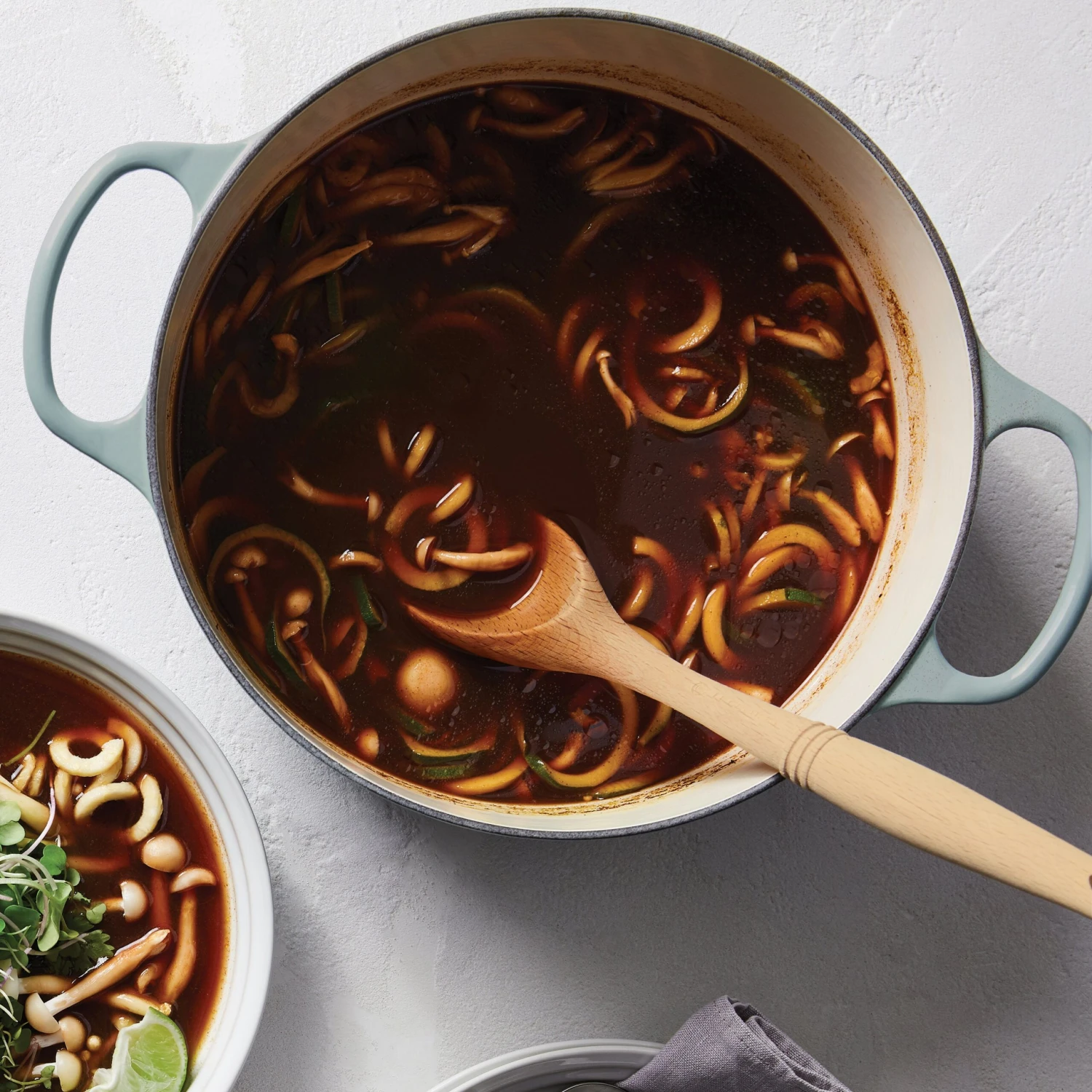 Le Creuset Signature Cast Iron 5.5-quart Sea Salt Round Dutch Oven 6 Le Creuset Signature Cast Iron 5.5-quart Sea Salt Round Dutch Oven - Image 4