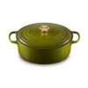 Le Creuset Signature Cast Iron 6.75-quart Olive Oval Dutch Oven