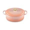 Le Creuset Signature Cast Iron 6.75-quart Peche Oval Dutch Oven 2 Le Creuset Signature Cast Iron 6.75-quart Peche Oval Dutch Oven -Zwilling Shop 6.75 quartPecheOvalDutchOven