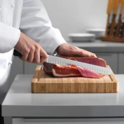 Zwilling Four Star 10" Hollow Edge Slicing Knife -Zwilling Shop 60023 four star hollow edge ham slicer 26cm ls 2