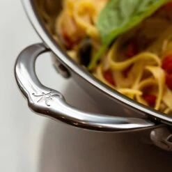 Hestan NanoBond 14" Titanium Stainless Steel Chef's Pan -Zwilling Shop 60042 HES HN1 NanoBond 14InchChefsPan Titanium 7 HestanAdvantage SealedRims 300