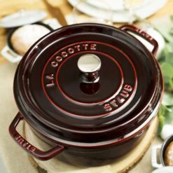 Staub 4-quart Grenadine Round Dutch Oven -Zwilling Shop 750047416