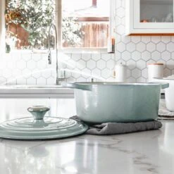 Le Creuset Signature Cast Iron 5.5-quart Sea Salt Round Dutch Oven 18 Le Creuset Signature Cast Iron 5.5-quart Sea Salt Round Dutch Oven -Zwilling Shop 7 67884a62 2224 4307 89b1 e0a6166a6527