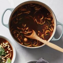 Le Creuset Signature Cast Iron 6.75-quart Sea Salt Round Wide Dutch Oven With Copper Knob -Zwilling Shop 8