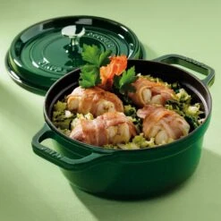 Staub 2.75-quart Basil Round Dutch Oven -Zwilling Shop BASILSTUFFFILETOFSOLE 2734052f 51a9 4789 8b2d 2e4af4532cfa
