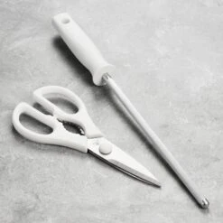 Wusthof Gourmet 16 Piece Acacia Knife Block Set With White Handles -Zwilling Shop DSC 0008