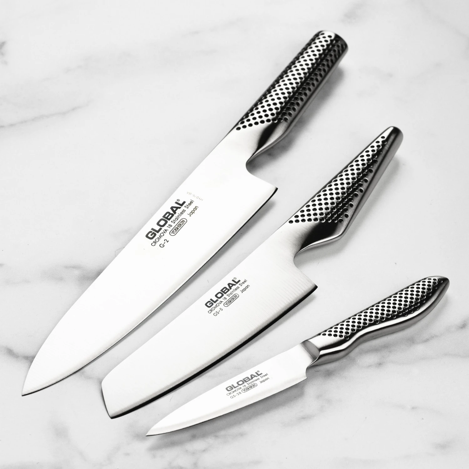 Global 3 Piece Knife Set 3 Global 3 Piece Knife Set