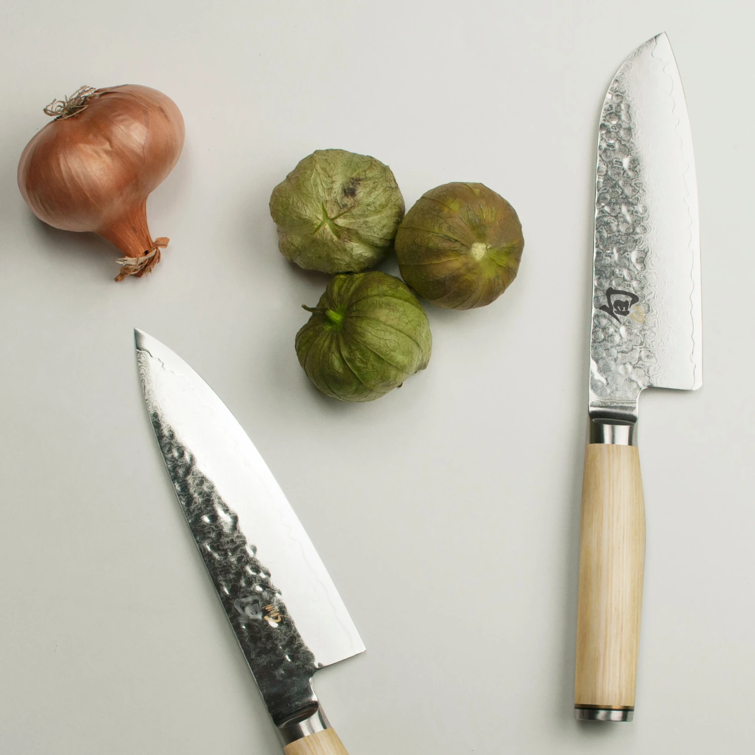 Shun Premier Blonde 5.5" Santoku Knife 6 Shun Premier Blonde 5.5" Santoku Knife - Image 4