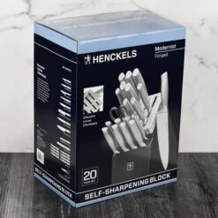 Henckels Modernist 20 Piece Self-Sharpening Knife Block Set -Zwilling Shop DSC 0234