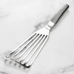 Global Stainless Steel Slotted Fish Spatula/Turner
