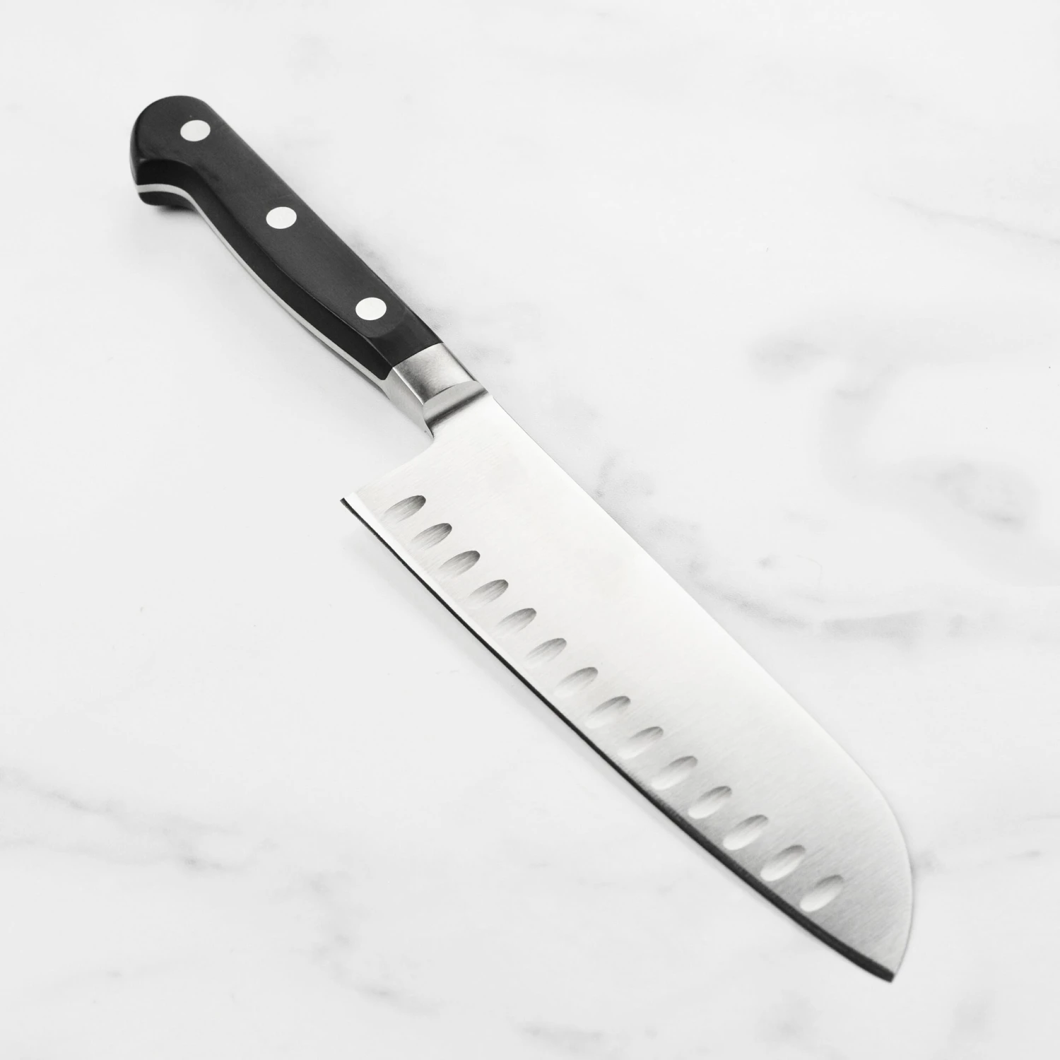 Zwilling Professional S 7" Hollow Edge Santoku Knife 7 Zwilling Professional S 7" Hollow Edge Santoku Knife - Image 5