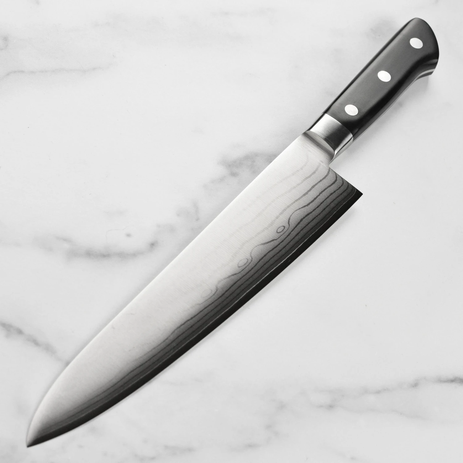Tojiro Classic Damascus 10.6" Chef's Knife 7 Tojiro Classic Damascus 10.6" Chef's Knife - Image 5