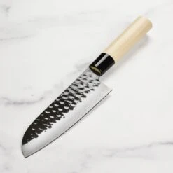 Tojiro Hammered 6.75" Santoku Knife -Zwilling Shop DSC 0535