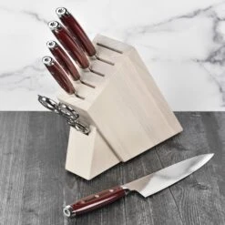 Yaxell Super Gou SG2 7 Piece Gray Ash Slim Knife Block Set 15 Yaxell Super Gou SG2 7 Piece Gray Ash Slim Knife Block Set -Zwilling Shop DSC 0578