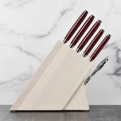 Yaxell Super Gou SG2 7 Piece Gray Ash Slim Knife Block Set 20 Yaxell Super Gou SG2 7 Piece Gray Ash Slim Knife Block Set -Zwilling Shop DSC 0580