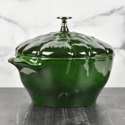 Staub 3-quart Basil Artichoke Cocotte -Zwilling Shop DSC 0596