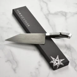 Town Cutler Carbon Pommel 7.5" Chopper With Leather Sheath 15 Town Cutler Carbon Pommel 7.5" Chopper With Leather Sheath -Zwilling Shop DSC 0623 1