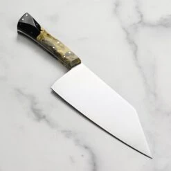 Town Cutler Desert Dawn 7.5" Chopper With Saya -Zwilling Shop DSC 0639