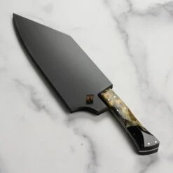 Town Cutler Desert Dawn 7.5" Chopper With Saya -Zwilling Shop DSC 0641