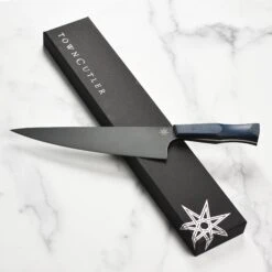 Town Cutler EXo Blue 8.5" Chef's Knife -Zwilling Shop DSC 0672