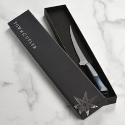 Town Cutler EXo Blue 6" Curved Boning Knife -Zwilling Shop DSC 0696